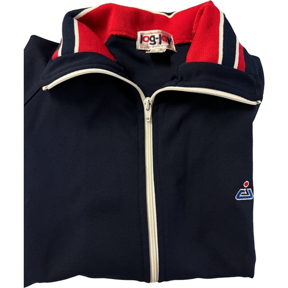1980's Jog Joy Women’s  Totally 80s Track Jacket Size Medium - Picture 3 of 7